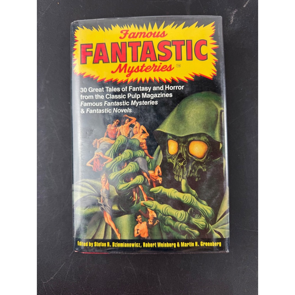 Famous‎ Fantastic Mysteries 30 Great Tales Fantasy Horror Pulp 1991 Hardcover
